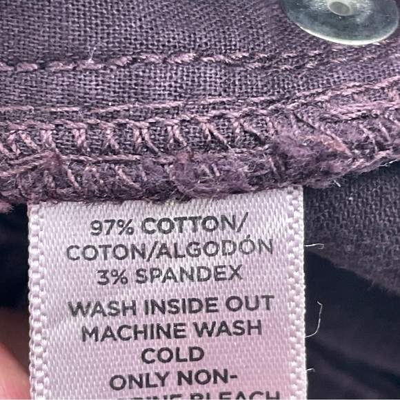 Loft Womens Size 8 purple pants 0773 - Picture 5 of 11